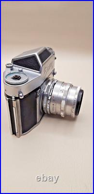 Vintage EXA II camera + carl zeiss jena tessar 2.8/50 lens