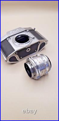 Vintage EXA II camera + carl zeiss jena tessar 2.8/50 lens Vintage EXA II camera + carl zeiss jena tessar 2.8/50 lens