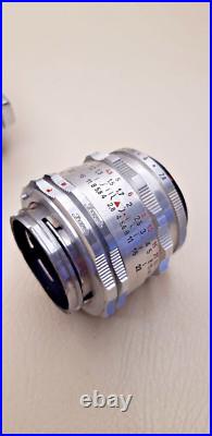 Vintage EXA II camera + carl zeiss jena tessar 2.8/50 lens