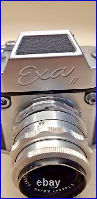 Vintage EXA II camera + carl zeiss jena tessar 2.8/50 lens
