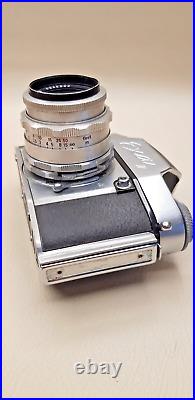 Vintage EXA II camera + carl zeiss jena tessar 2.8/50 lens