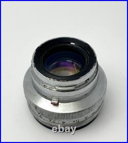 Vintage Early Kiev-4A 35mm RF Camera Jupiter-8M 2/50 Lens Works Great 1960 Year