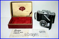 Vintage Ensign Selfix 820 Special Film Camera Epsilon 105mm Lens in Retail Box