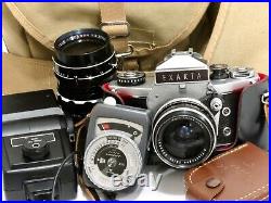 Vintage Exacta Left Hand Camera+carl Zeiss Lens+135mm+more++ Reduced = Save 50%