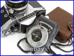 Vintage Exacta Left Hand Camera+carl Zeiss Lens+135mm+more++ Reduced = Save 50%