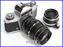 Vintage Exacta Left Hand Camera+carl Zeiss Lens+135mm+more++ Reduced = Save 50%