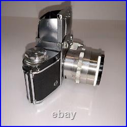 Vintage Exakta II a Jhagee Dresden Camera Jena 12 58 mm Lens Nice Works