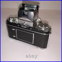 Vintage Exakta II a Jhagee Dresden Camera Jena 12 58 mm Lens Nice Works