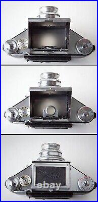Vintage Exakta Ihagee B 4x6.5cm Medium Format CAMERA JENA ZEISS TESSAR Lens READ Vintage Exakta Ihagee B 4x6.5cm Medium Format CAMERA JENA ZEISS TESSAR Lens READ