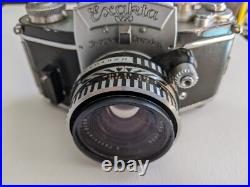 Vintage Exakta Ihagee Camera from 1960s with Manual & Carl Zeiss Jena 50mm Lens