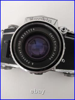 Vintage Exakta Ihagee Camera from 1960s with Manual & Carl Zeiss Jena 50mm Lens