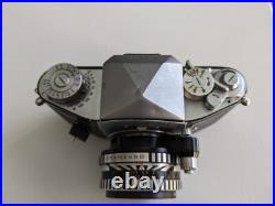 Vintage Exakta Ihagee Camera from 1960s with Manual & Carl Zeiss Jena 50mm Lens