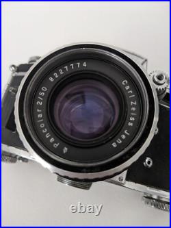 Vintage Exakta Ihagee Camera from 1960s with Manual & Carl Zeiss Jena 50mm Lens
