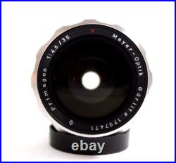 Vintage Exakta Mount Meyer-optik Gorlitz Red V 35mm F4.5 Primagon Camera Lens
