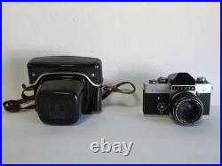 Vintage Exakta RTL1000 Camera with Oreston 1.8/50 Meyer Optic Lens E. Germany