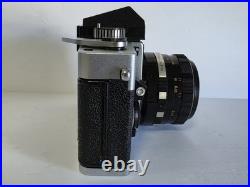 Vintage Exakta RTL1000 Camera with Oreston 1.8/50 Meyer Optic Lens E. Germany