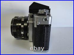 Vintage Exakta RTL1000 Camera with Oreston 1.8/50 Meyer Optic Lens E. Germany