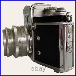 Vintage Exakta Varex Jhagee Dresden camera- Primopian Meyer Görlitz Lens 35mm