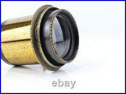 Vintage F6 Brass Antique Plate Camera Lens 23