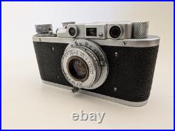 Vintage FED NKVD Rangefinder 35mm Camera with 3.5 50mm Lens Vintage 50s USSR