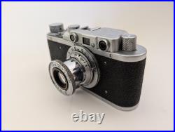 Vintage FED NKVD Rangefinder 35mm Camera with 3.5 50mm Lens Vintage 50s USSR
