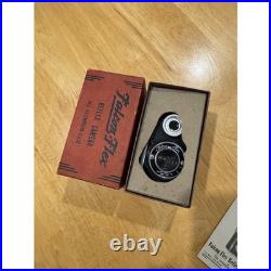 Vintage Falcon-Flex Reflex Camera Model M All Aluminum Case Box 1940's