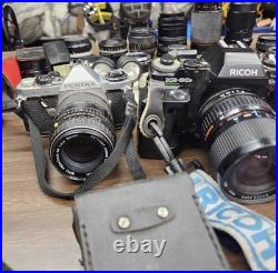 Vintage Film Camera & Lens Collection Lot