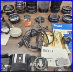 Vintage Film Camera & Lens Collection Lot