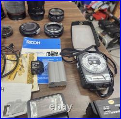 Vintage Film Camera & Lens Collection Lot