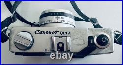 Vintage Film Camera Lot Canon, Pentax, Petri, Nikon, 12 Lenses + Accessories