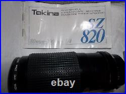 Vintage Film Camera Minolta X-700 35mm Vivitar flash, Tokina lens, Cokin filters