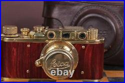 Vintage Film Leica camera Panzerkampf Lens Elmar f3.5/50mm FED / Zorki Copy