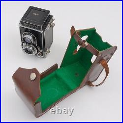 Vintage Flexaret Twin Lens TLR Medium Format Camera Meopta Mirar f=80mm withCase