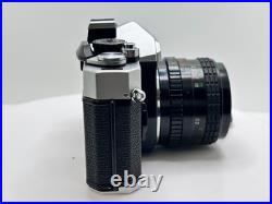 Vintage Fujica STX-1 35mm Camera Kit with 28mm f/2.8 Wide Angle Lens TESTED