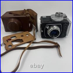 Vintage Fujita Soligor 66 Medium Format Camera 80mm f/3.5 Lens with Case Parts Vintage Fujita Soligor 66 Medium Format Camera 80mm f/3.5 Lens with Case Parts