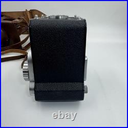 Vintage Fujita Soligor 66 Medium Format Camera 80mm f/3.5 Lens with Case Parts
