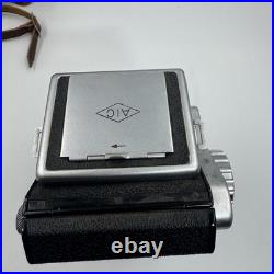 Vintage Fujita Soligor 66 Medium Format Camera 80mm f/3.5 Lens with Case Parts