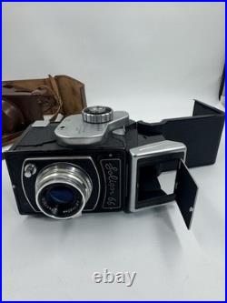 Vintage Fujita Soligor 66 Medium Format Camera 80mm f/3.5 Lens with Case Parts Vintage Fujita Soligor 66 Medium Format Camera 80mm f/3.5 Lens with Case Parts