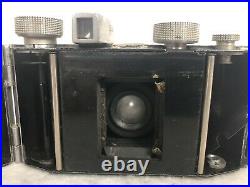 Vintage Gallus Derby Lux Camera with Som Berthiot Paris Flor Lens Untested As Is