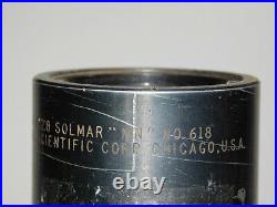 Vintage General Scientific 10x 4 1/4 f2.8 Solmar NN 618 Movie Camera Cinema Lens