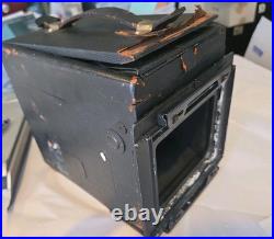 Vintage Graflex Camera Body with Graflex Optar 135mm Lens for Parts Restoration Vintage Graflex Camera Body with Graflex Optar 135mm Lens for Parts Restoration
