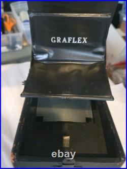 Vintage Graflex Camera Body with Graflex Optar 135mm Lens for Parts Restoration Vintage Graflex Camera Body with Graflex Optar 135mm Lens for Parts Restoration