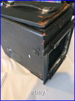 Vintage Graflex Camera Body with Graflex Optar 135mm Lens for Parts Restoration