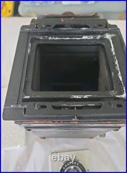 Vintage Graflex Camera Body with Graflex Optar 135mm Lens for Parts Restoration Vintage Graflex Camera Body with Graflex Optar 135mm Lens for Parts Restoration