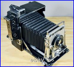 Vintage Graflex Crown Graphic 4X5 Camera with Kodak Ektar 127mm lens Parts/Repair