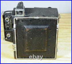 Vintage Graflex Crown Graphic 4X5 Camera with Kodak Ektar 127mm lens Parts/Repair
