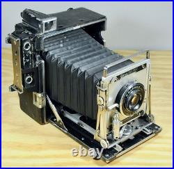 Vintage Graflex Crown Graphic 4X5 Camera with Kodak Ektar 127mm lens Parts/Repair Vintage Graflex Crown Graphic 4X5 Camera with Kodak Ektar 127mm lens Parts/Repair
