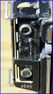 Vintage Graflex Crown Graphic 4X5 Camera with Kodak Ektar 127mm lens Parts/Repair Vintage Graflex Crown Graphic 4X5 Camera with Kodak Ektar 127mm lens Parts/Repair