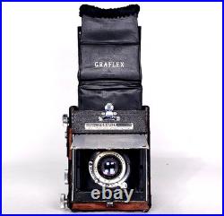 Vintage Graflex R. B. Super D 3x4 Large Format SLR Camera Ektar 152mm Lens READ
