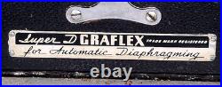 Vintage Graflex R. B. Super D 3x4 Large Format SLR Camera Ektar 152mm Lens READ